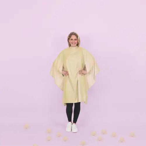 Trend Design Skinny Kapmantel- Drukknopen (Kapmantels), Handtassen en Accessoires, Uiterlijk | Haarverzorging, Overige typen, Nieuw