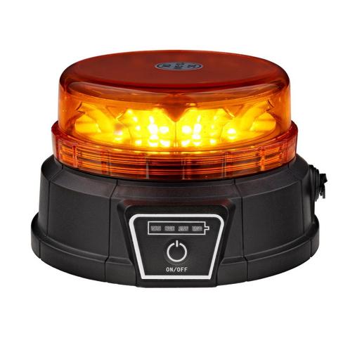 LED zwaailamp met accu AMBER ECE R65, Autos : Pièces & Accessoires, Éclairage, Enlèvement ou Envoi