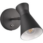 Moderne LED Wandlamp Mat Zwart - Metalen Vloerlamp & LED Lam, Verzenden, Nieuw