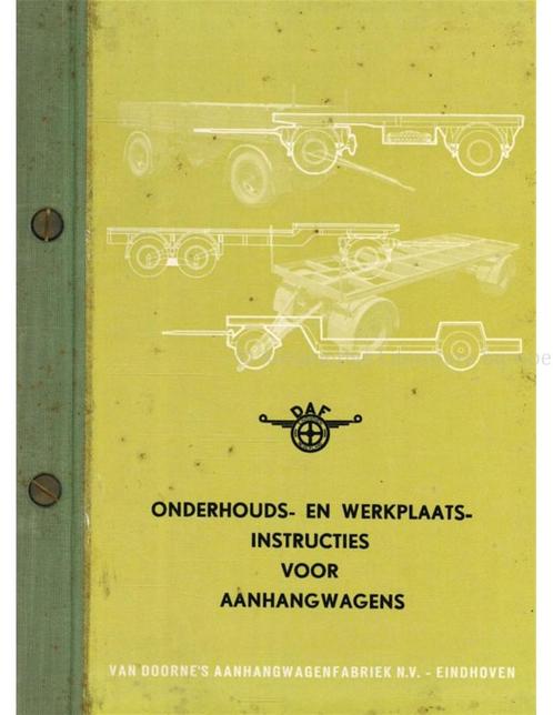 1963 DAF ONDERHOUDS- EN WERKPLAATS INSTUCTIES VOOR, Boeken, Auto's | Boeken