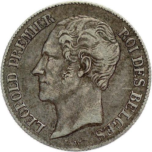 België. Leopold I. 20 Centimes 1853 - engraver’s initials L, Timbres & Monnaies, Monnaies | Pays-Bas