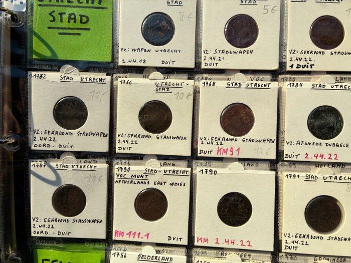 Nederland. Collectie Duiten Diverse jaargangen / uitgebreid, Postzegels en Munten, Munten | Nederland