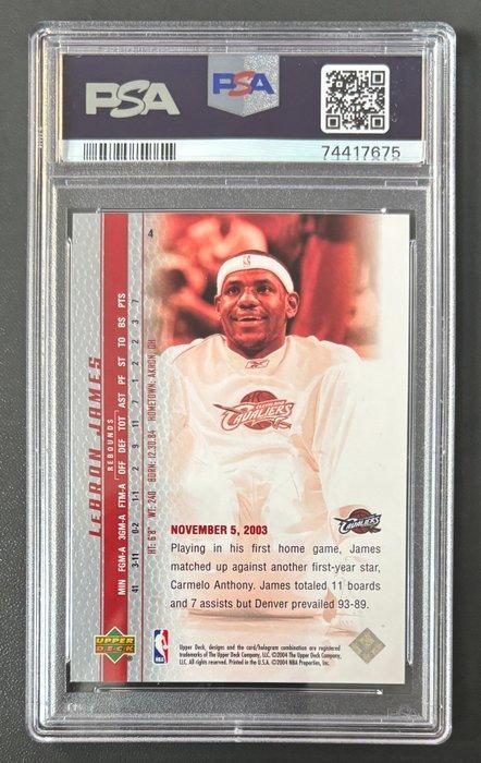 2003 Upper Deck Phenomenal Beginning LeBron James #4, Collections, Autocollants
