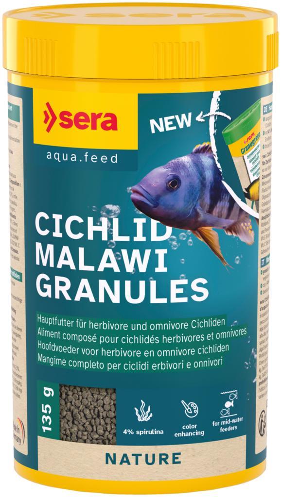 Sera Cichlid Malawi Granules 1000ml (Discus en Cichlidevoer), Dieren en Toebehoren, Vissen | Aquaria en Toebehoren, Overige typen