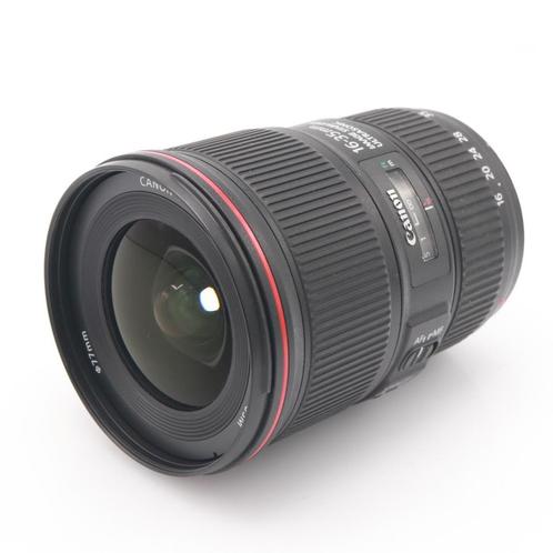 Canon EF 16-35mm F/4 L IS USM occasion, Audio, Tv en Foto, Foto | Lenzen en Objectieven, Zo goed als nieuw, Verzenden