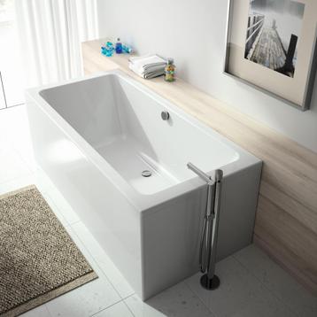 Ligbad Sanindusa Plan 180x80 cm Acryl Wit, Ophalen of Verzenden, Bad