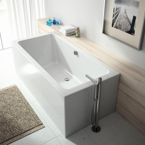 Ligbad Sanindusa Plan 180x80 cm Acryl Wit, Doe-het-zelf en Bouw, Sanitair, Bad, Nieuw, Ophalen of Verzenden