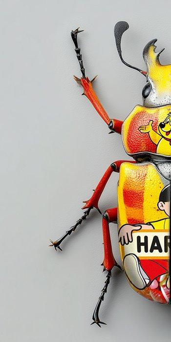 F2B - BeetleCan Haribo 1I8, Antiek en Kunst, Kunst | Designobjecten