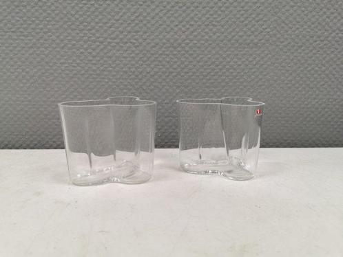 Iittala - Alvar Aalto - Vase (2) - Verre, Antiek en Kunst, Antiek | Meubels | Stoelen en Sofa's