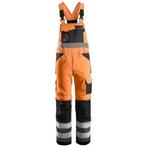 Snickers 0113 high visibility bib & brace, klasse 2 - 5574 -, Nieuw