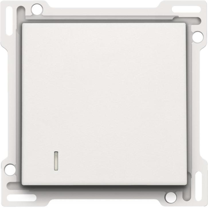 Niko Hotel Kaart Schakelaar Afdekking Wit - 101-61901, Doe-het-zelf en Bouw, Elektriciteit en Kabels, Verzenden