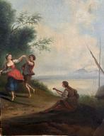 Europese school (XIX) - Tarantella a Napoli