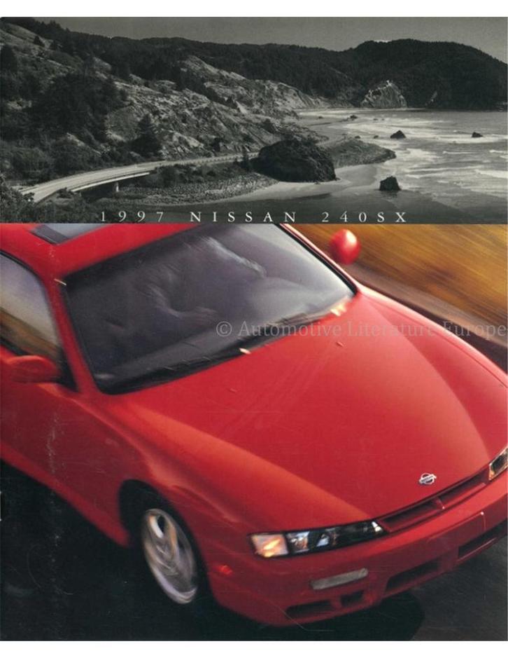1997 NISSAN 240SX BROCHURE ENGELS (USA), Boeken, Auto's | Folders en Tijdschriften