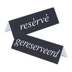 Tafelbordje | Gereserveerd/Reserve | Combi | Kunststof |, Verzenden, Nieuw in verpakking
