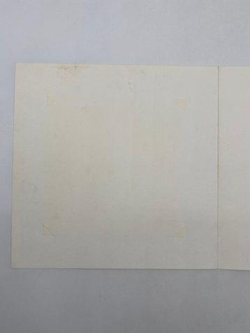 Carte festive - Quick et Flupke - Sérigraphie Quick et beschikbaar voor biedingen