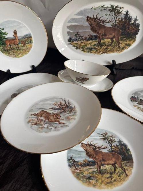 JKW -Fine porcelaine, Seit 1930s - Eetservies - Wild, Antiek en Kunst, Curiosa en Brocante