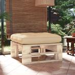 vidaXL Tuinhocker pallet geïmpregneerd grenenhout, Tuin en Terras, Tuinsets en Loungesets, Verzenden, Nieuw