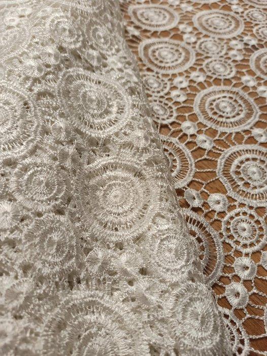 A156 - 600 x 140 cm - Tessuto in pizzo Macrame, di, Antiek en Kunst, Antiek | Tapijten, Tafelkleden en Textiel
