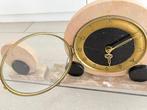 Klok en garnituur set (4) - Art Deco Marmer, Messing -, Antiek en Kunst