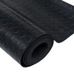 TM Vloermat anti-slip 3 mm 1,5x4 m rubber stip zwart, Nieuw, Verzenden