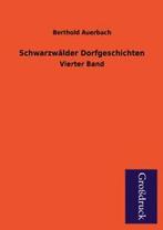 Schwarzwalder Dorfgeschichten. Auerbach, Berthold   ., Boeken, Verzenden, Zo goed als nieuw, Auerbach, Berthold