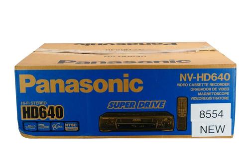 Panasonic NV-HD640 | VHS Videorecorder | NEW IN BOX, Audio, Tv en Foto, Videospelers, Verzenden