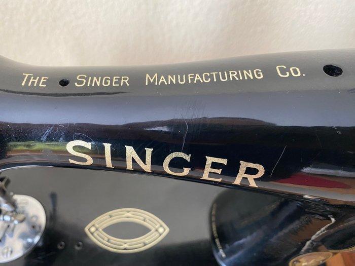 Singer 99K Machine à coudre - Fonte - Manivelle, Antiek en Kunst, Kunst | Designobjecten