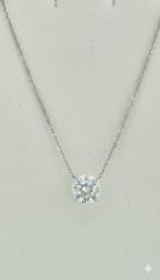 Halsketting - 18 karaat Witgoud - 1.00ct. tw. Diamant, Nieuw