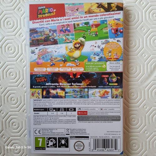 Nintendo - Switch - Super Mario 3D World + Bowsers Fury -, Games en Spelcomputers, Spelcomputers | Overige Accessoires