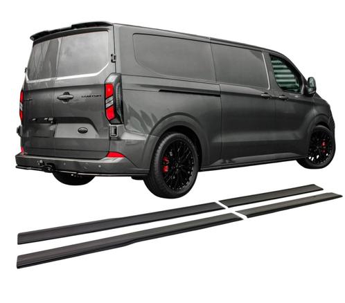 Sideskirts | Ford Transit Custom MK2 2023+ | Glanzend zwart, Auto-onderdelen, Carrosserie, Nieuw, Ford, Verzenden