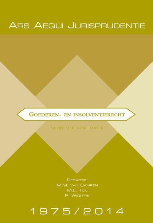 Ars Aequi Jurisprudentie  -   Jurisprudentie Goederen- &, Livres, Science, Envoi