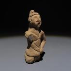 Sar Dheri, Peshawar Terre cuite Fragment de figure. 300-100