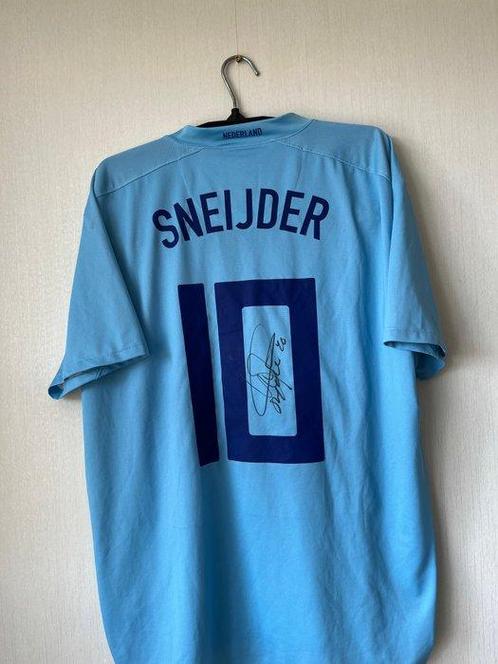 !!Signed!! Netherlands - Wesley Sneijder - 2008 - Maillot de, Verzamelen, Overige Verzamelen