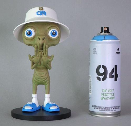 Truteau (1970) - Alien Fanatic (White), Antiek en Kunst, Kunst | Schilderijen | Modern