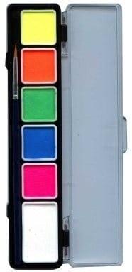 Hobby Watercolor Palet Neon Colours 6gr + 3gr 5st, Hobby en Vrije tijd, Feestartikelen, Nieuw, Verzenden