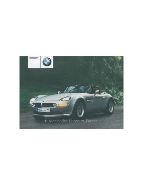 2002 BMW Z8 INSTRUCTIEBOEKJE DUITS, Auto diversen, Handleidingen en Instructieboekjes