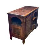 Dressoir - Anglo Indio geometrisch gesneden - Gekleurd hout