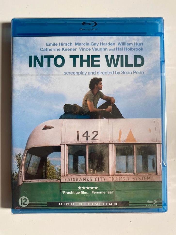 INTO THE WILD (IN SEAL) (BLURAY), Cd's en Dvd's, Blu-ray, Gebruikt