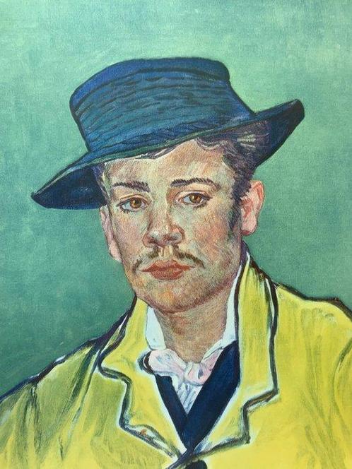 Vincent van Gogh - Portrait of a young man - Vintage,, Antiek en Kunst, Curiosa en Brocante