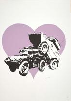 Banksy Offset Lithografie, 50×70 cm, Gecertificeerd