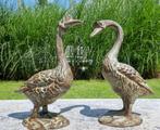 Beeldje - A pair of Geese - IJzer