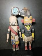 2 poppen in de kachina hopi-stijl (Zonder Minimumprijs)