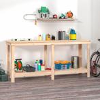 vidaXL Werkbank 180x50x80 cm massief grenenhout, Verzenden, Nieuw