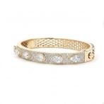 Armband - 14 karaat Geel goud - 5.37ct. tw. Diamant, Nieuw