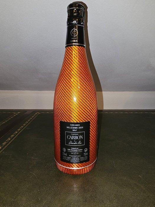 2008 Champagne Carbon, Carbon Millésime 2008 - Champagne, Verzamelen, Wijnen