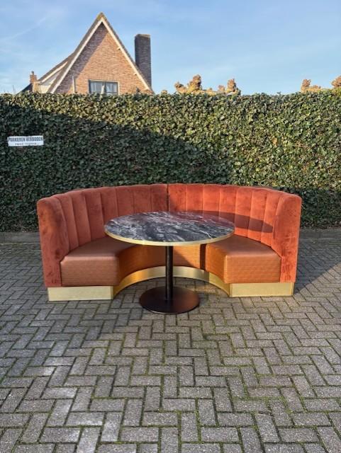 Gebruikte Horecabank / Tafel - B237- Vintage/Café, Maison & Meubles, Canapés | Salons, Enlèvement