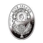Niue. 1 Dollar 2020 Rose Trellis Faberge Eggs Series Silver