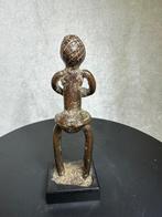 LOBI HEIL- ET GLÜCKSFETISCH BRONZE - Lobi - Burkina Faso, Antiek en Kunst