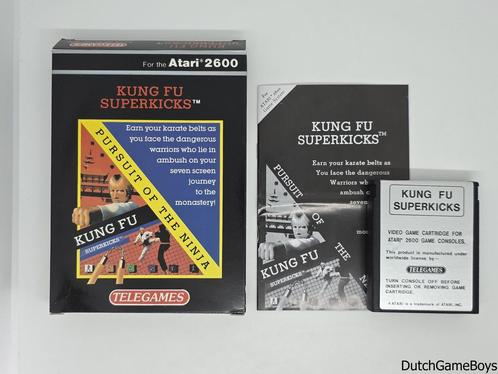 Atari 2600 - Telegames - Kung Fu Superkicks, Games en Spelcomputers, Spelcomputers | Atari, Gebruikt, Verzenden