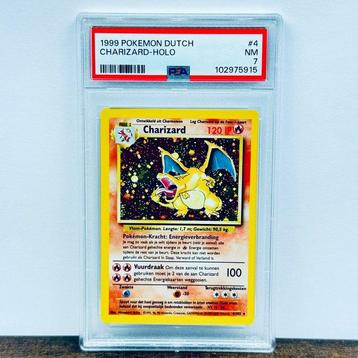 Pokémon Graded card - Charizard Holo - Base Set #4 - Pokémon